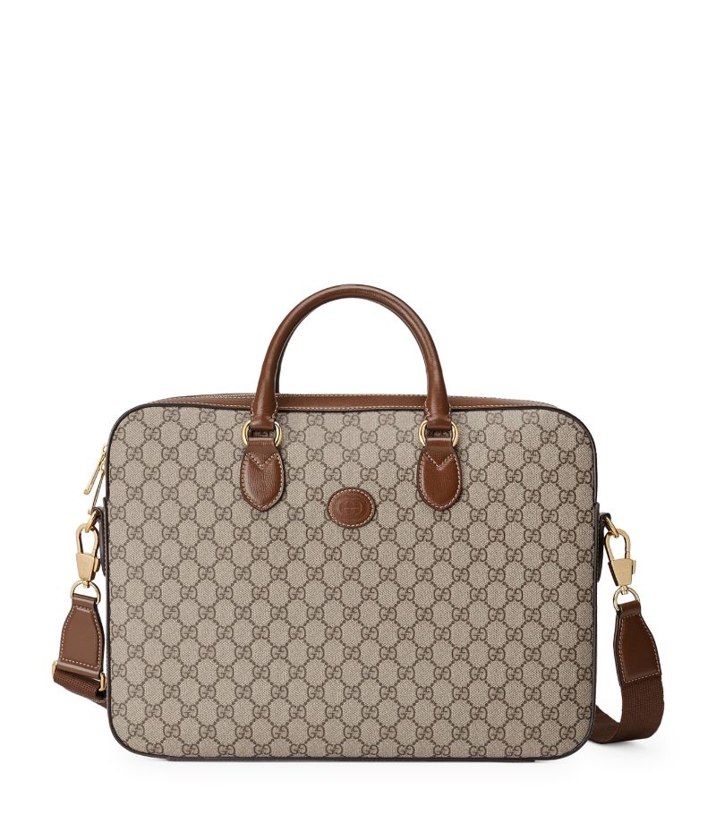 Gucci Gucci Gg Supreme Briefcase