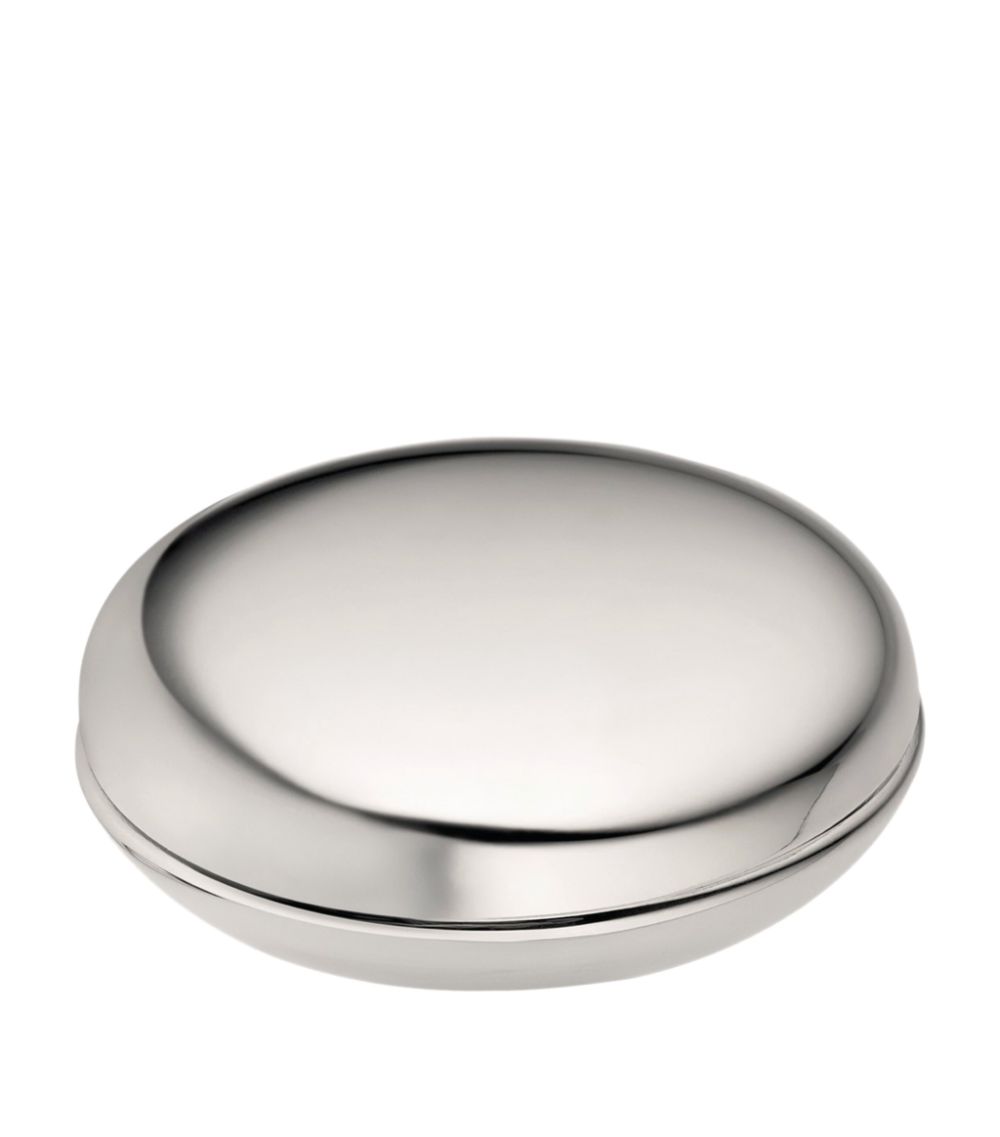 Christofle Christofle Silver-Plated Uni Pill Box