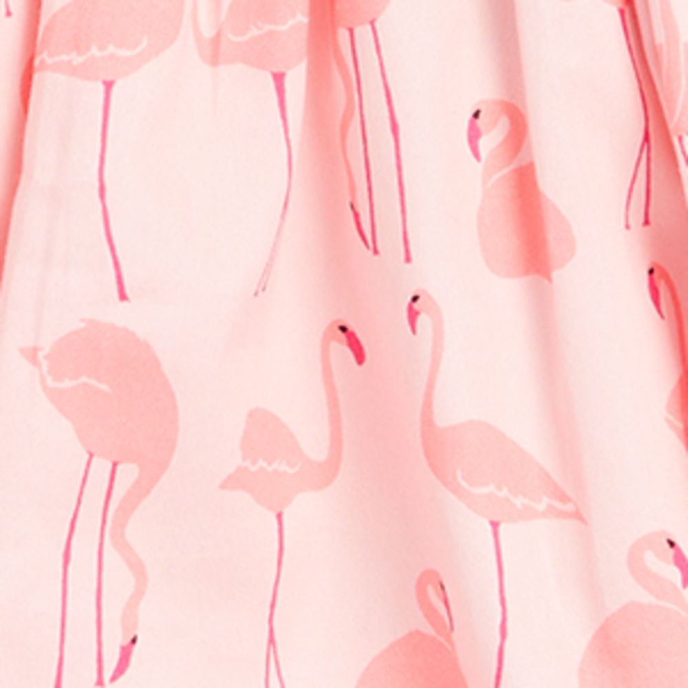 Rachel Riley Rachel Riley Frilled Flamingo Playsuit (6 Months)