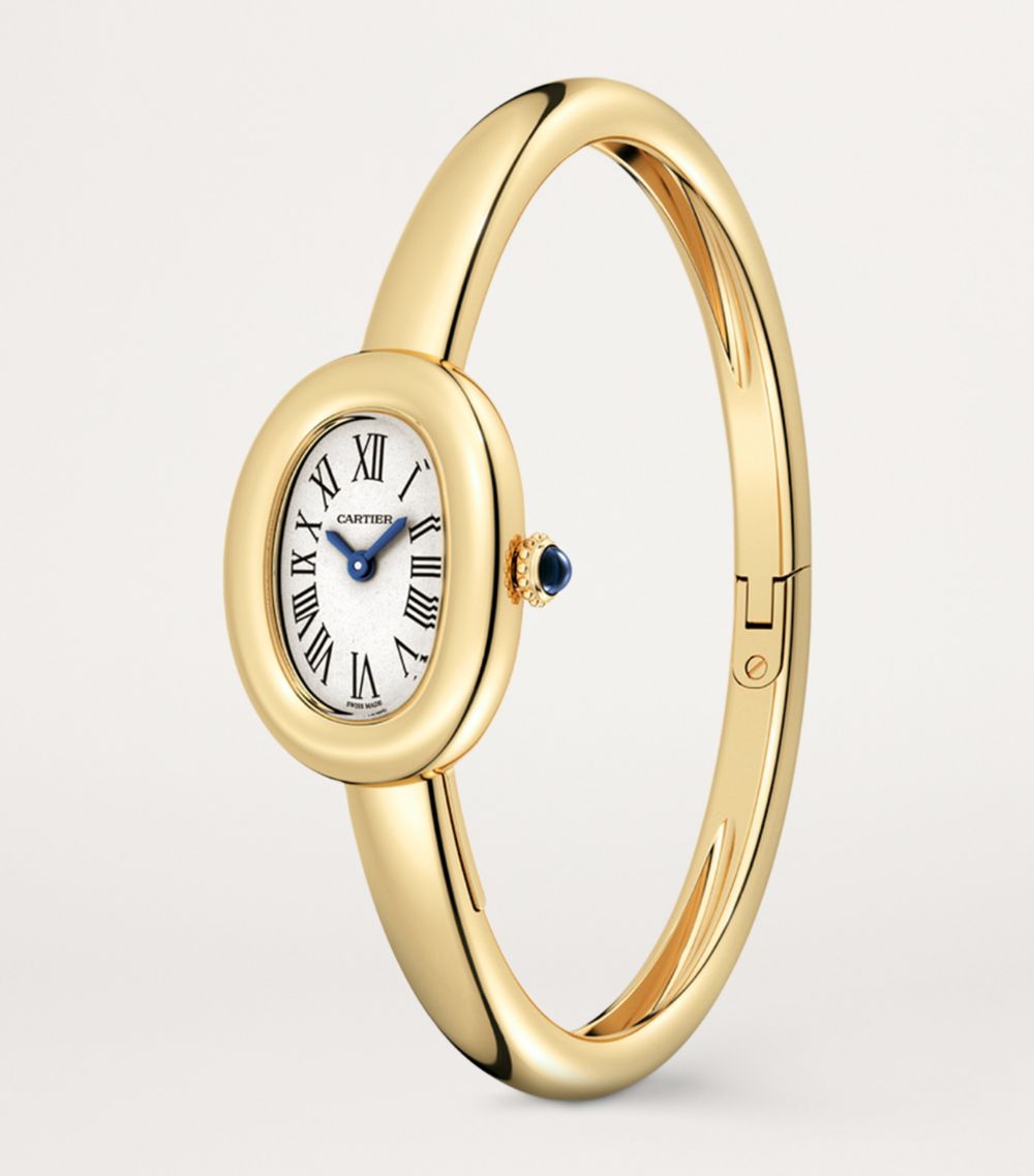 Cartier Cartier Mini Yellow Gold Baignoire Watch 18.7Mm (Size 16)