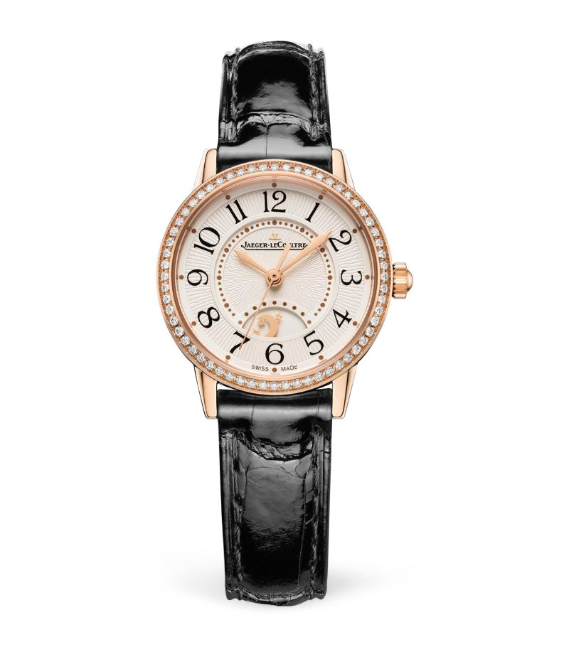 Jaeger-Lecoultre Jaeger-Lecoultre Small Pink Gold And Diamond Rendez-Vous Night & Day Watch 29Mm