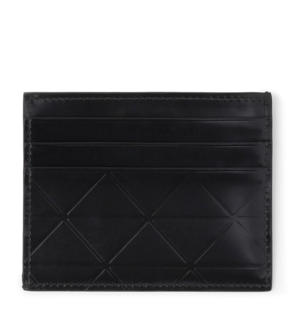 Prada Prada Leather Triangle Card Holder