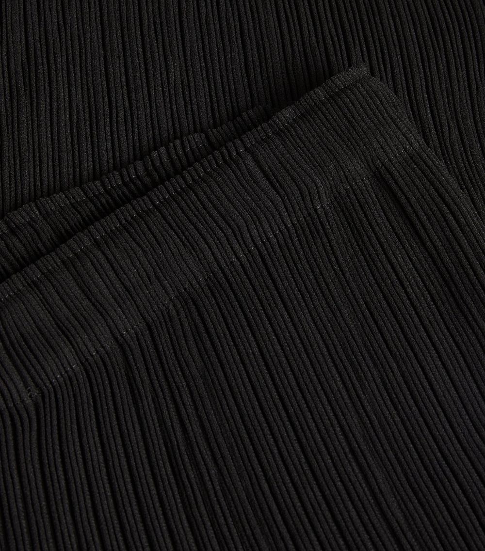 Issey Miyake Issey Miyake Hatching Pleats Straight Trousers