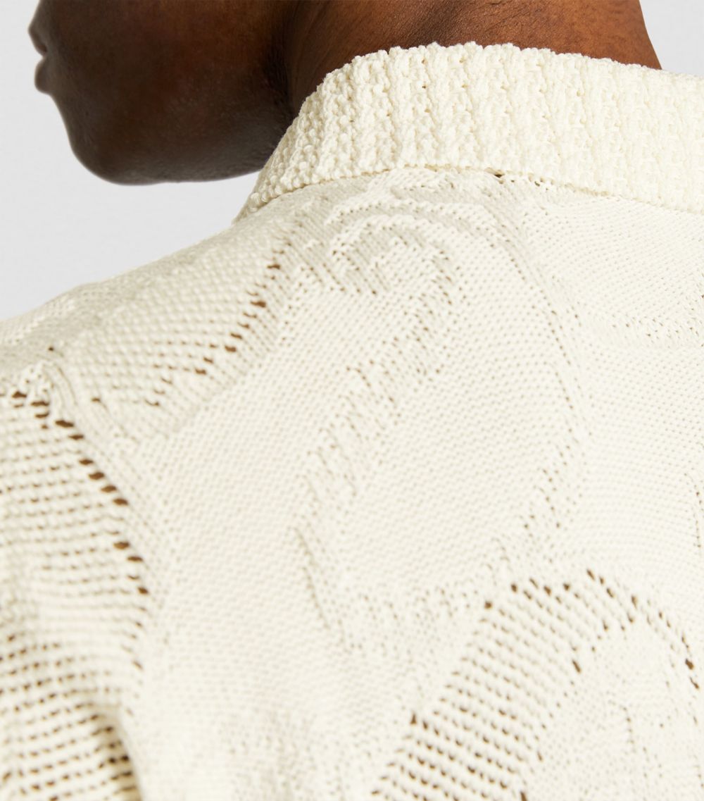 Etro ETRO Crochet Polo Shirt