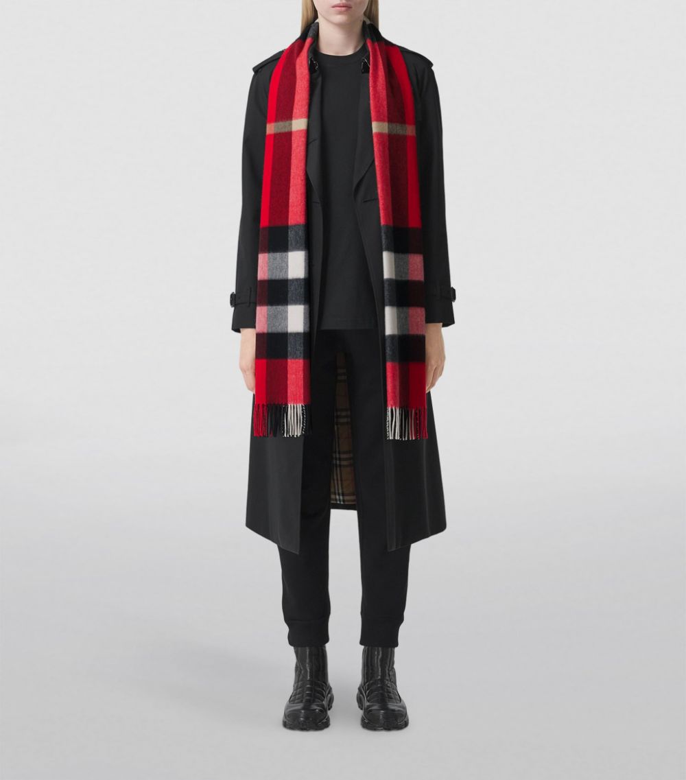 Burberry Burberry Cashmere Check Scarf