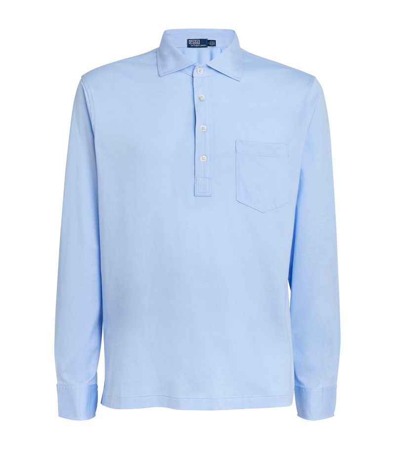 Polo Ralph Lauren Polo Ralph Lauren Cotton Long-Sleeve Polo Shirt