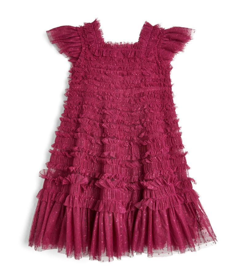 Needle & Thread Needle & Thread Tulle Ruffled Lisette Dress (4-12 Years)