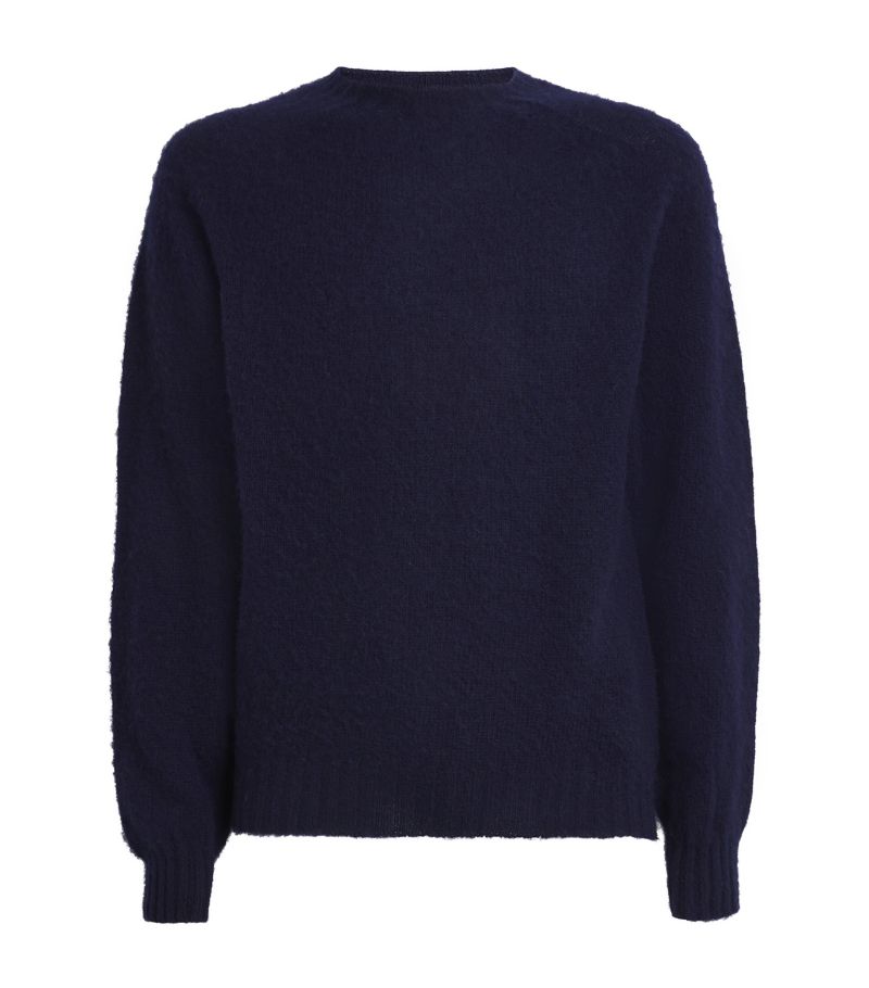  Drake'S Virgin Wool Crew-Neck Sweater