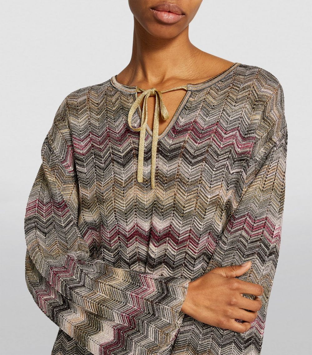 Missoni Missoni Zigzag V-Neck Sweater