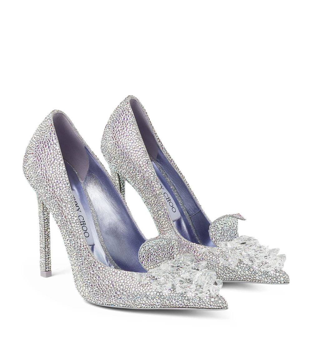 Jimmy Choo Jimmy Choo Exclusive Crystal Slipper 110 Pumps