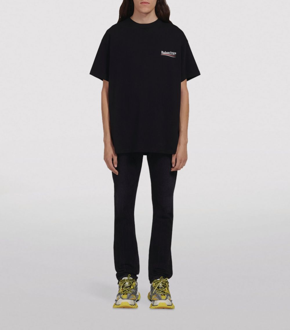 Balenciaga Balenciaga Political Campaign Logo T-Shirt