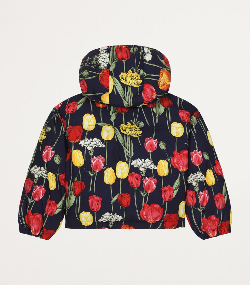 Dolce & Gabbana Dolce & Gabbana Kids Down Floral Puffer Jacket (8-12+ Years)