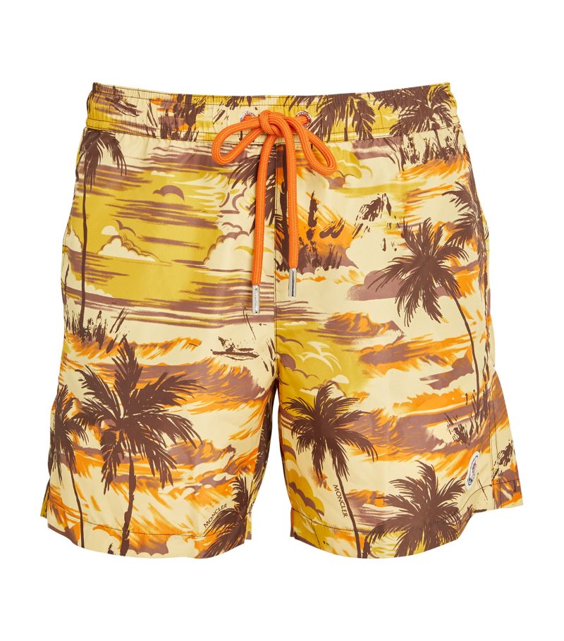 Moncler Moncler Printed Swim Shorts