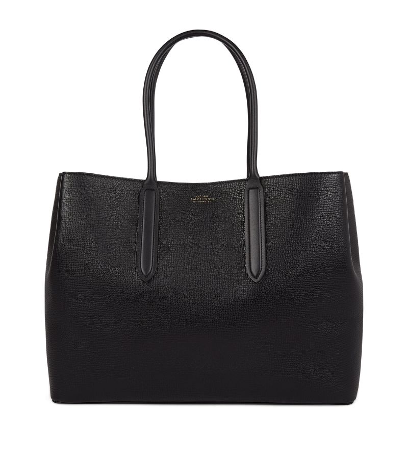 Smythson Smythson Ludlow Leather Zip Day Tote Bag