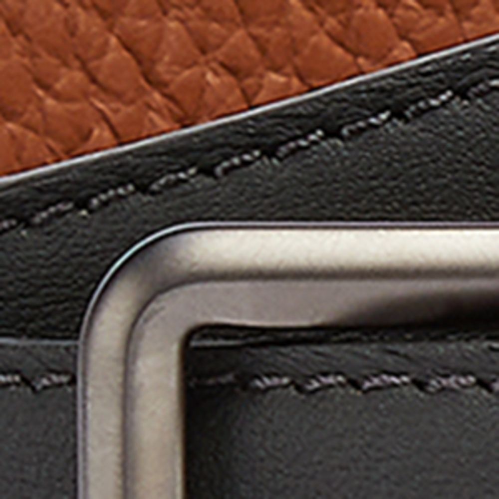 zegna Zegna Leather And Deerskin Reversible Belt