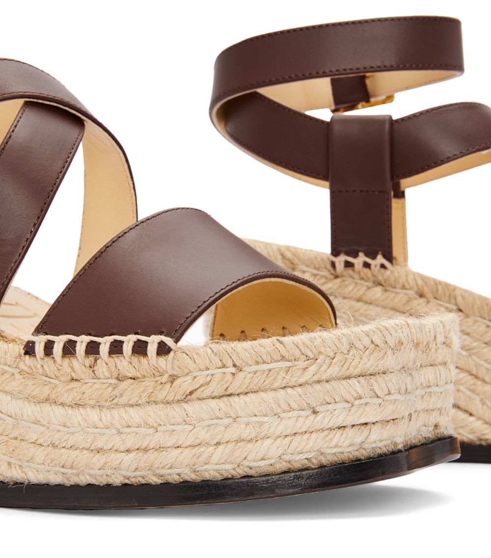 Loewe Loewe X Paula'S Ibiza Petal Espadrille Sandals 80