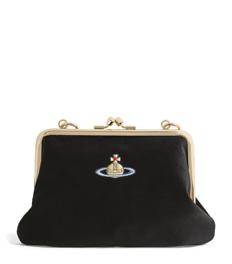 Vivienne Westwood Vivienne Westwood Velvet Granny Frame Purse