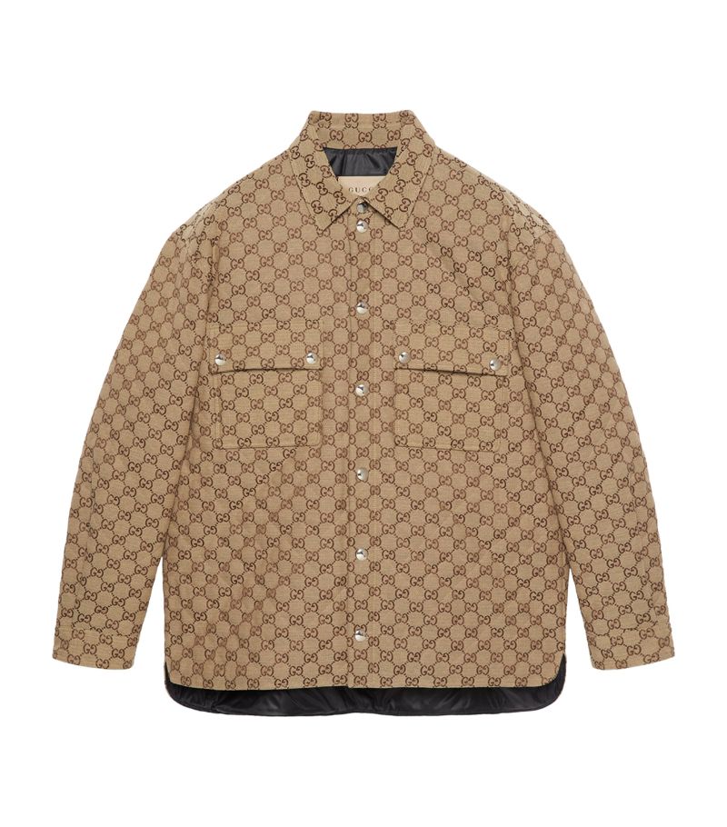 Gucci Gucci Gg Canvas Overshirt