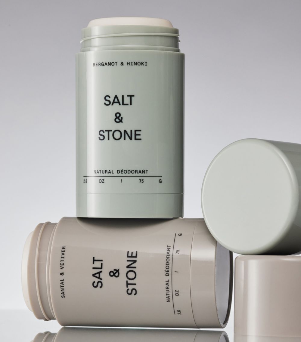  Salt & Stone Santal & Vetiver Deodorant & Bergamot & Hinoki Deodorant Duo