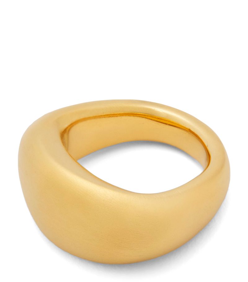 Loewe Loewe Gold-Plated Signet Ring