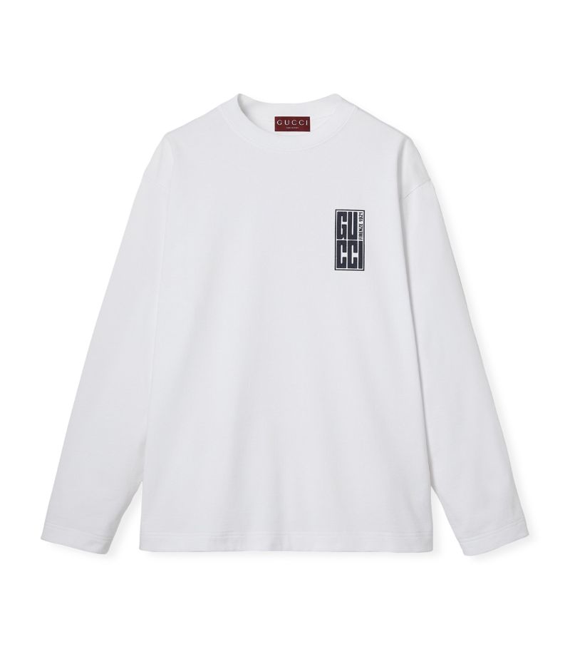 Gucci Gucci Long-Sleeve 1921 T-Shirt