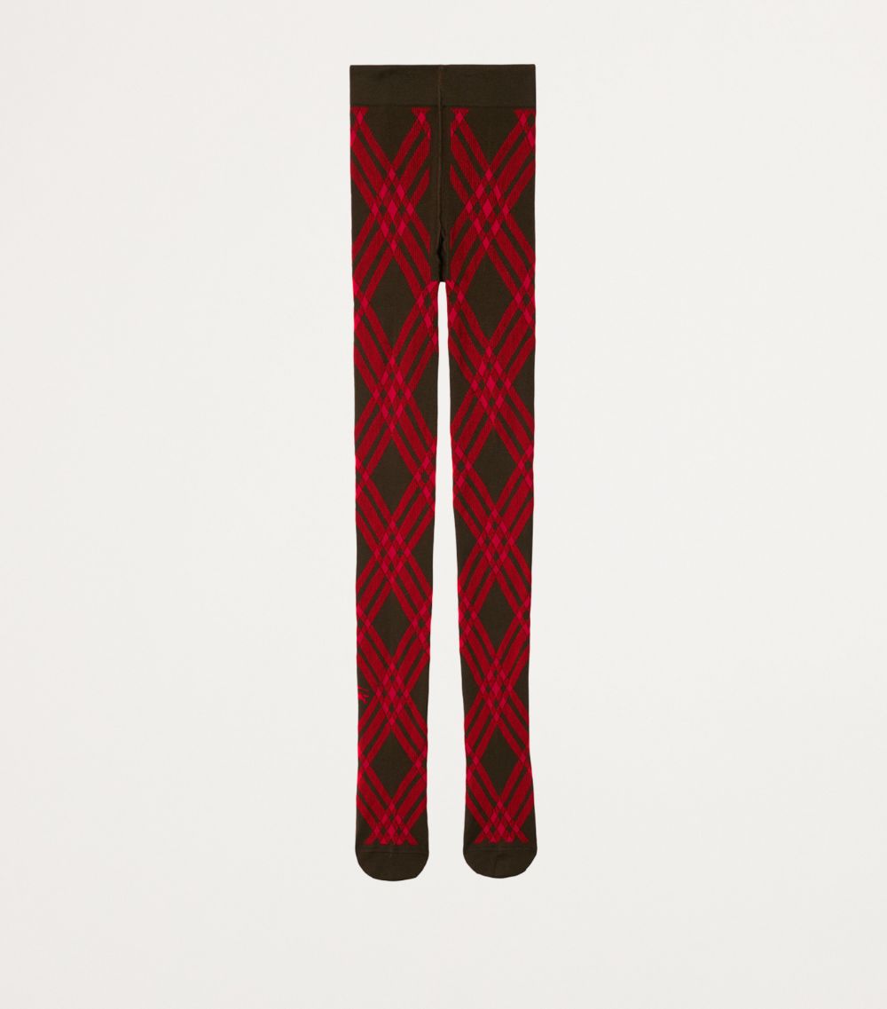 Burberry Burberry Wool-Blend Check Tights