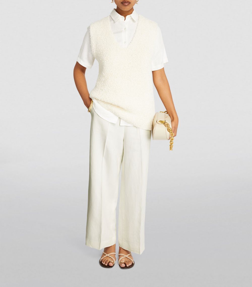 Polo Ralph Lauren Polo Ralph Lauren Wide-Leg Tailored Trousers