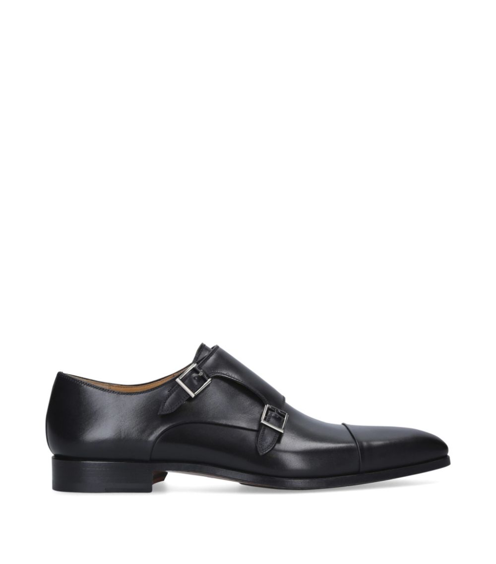 Magnanni Magnanni Burnished Double Monk Shoes