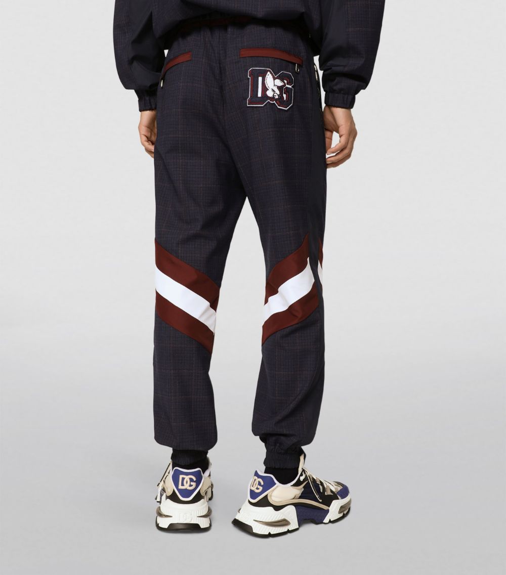 Dolce & Gabbana Dolce & Gabbana Checked Wool Sweatpants