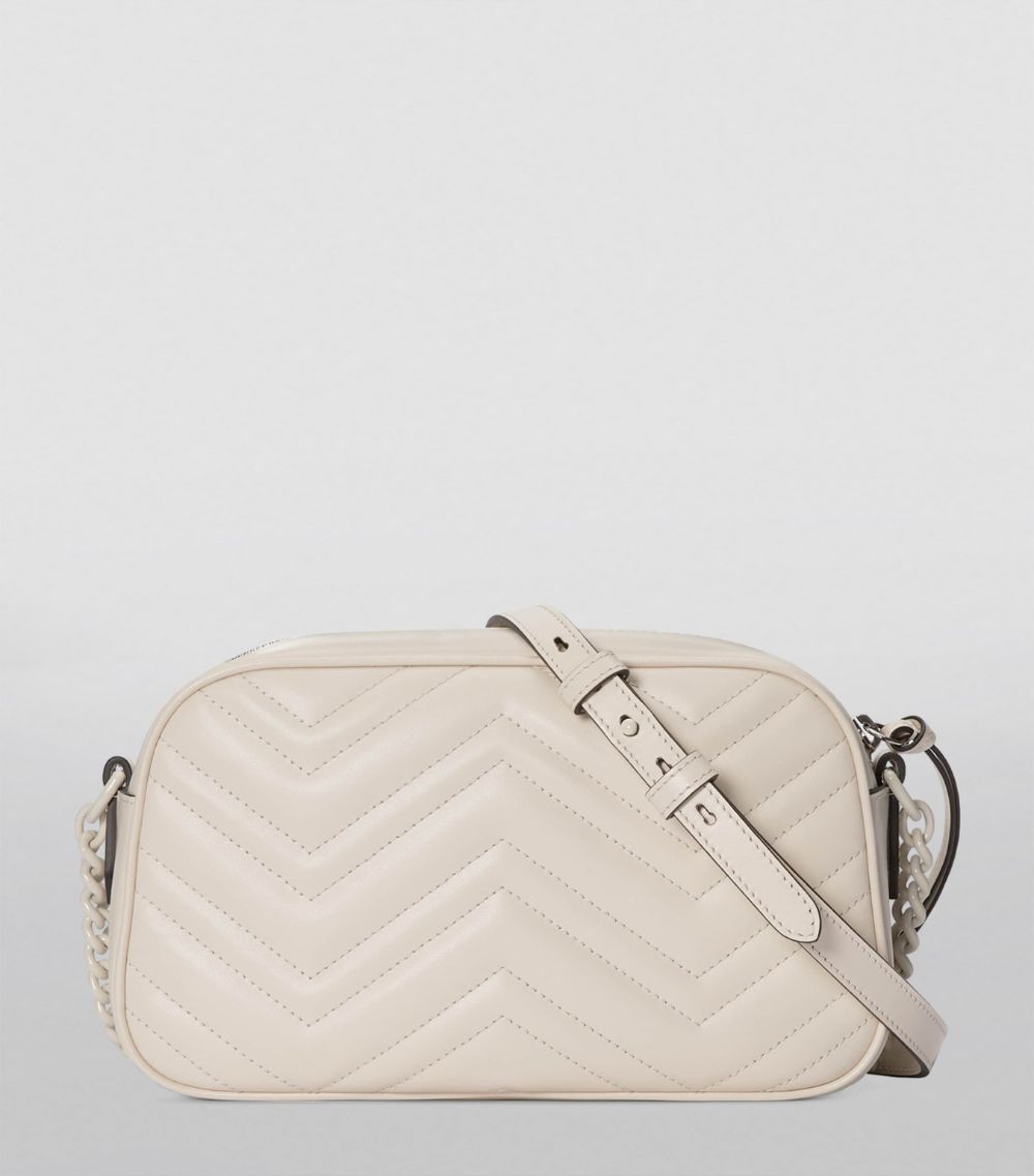 Gucci Gucci Small Matelassé Chevron Leather GG Marmont Shoulder Bag