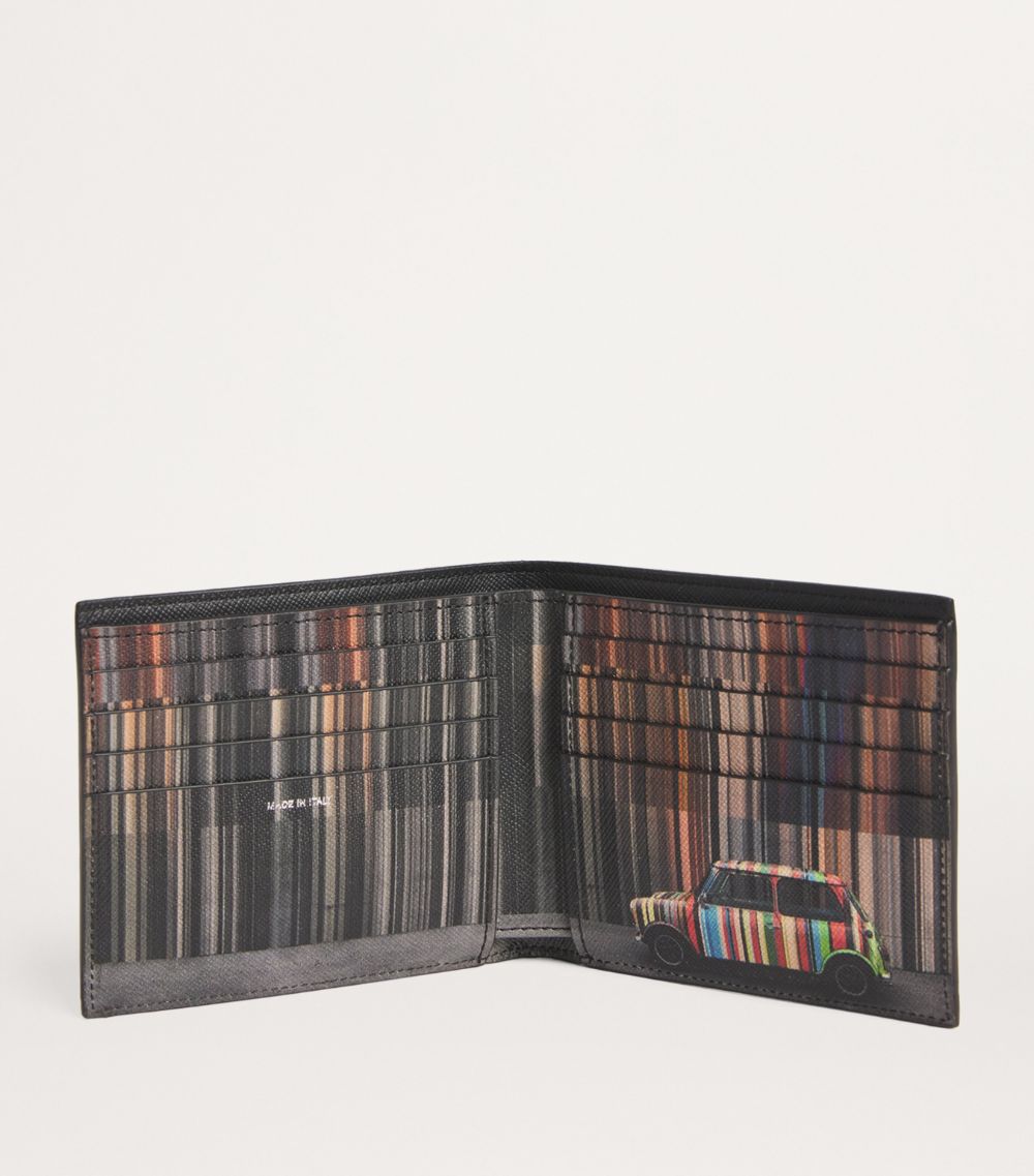 Paul Smith Paul Smith Leather Mini Blur Bifold Wallet