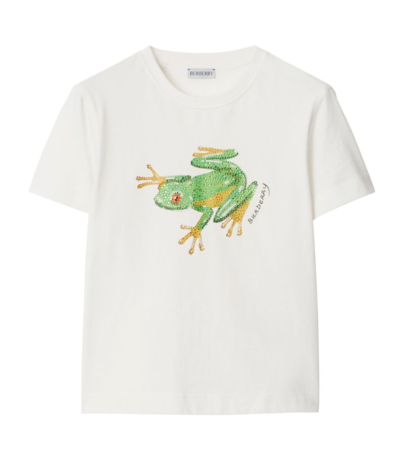 Burberry Burberry Embellished Frog T-Shirt