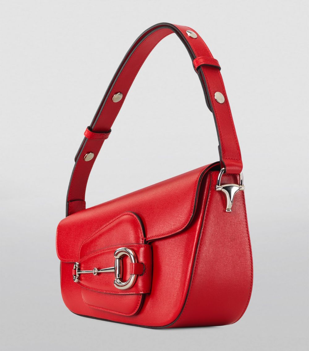 Gucci Gucci Small Asymmetric Horsebit Shoulder Bag