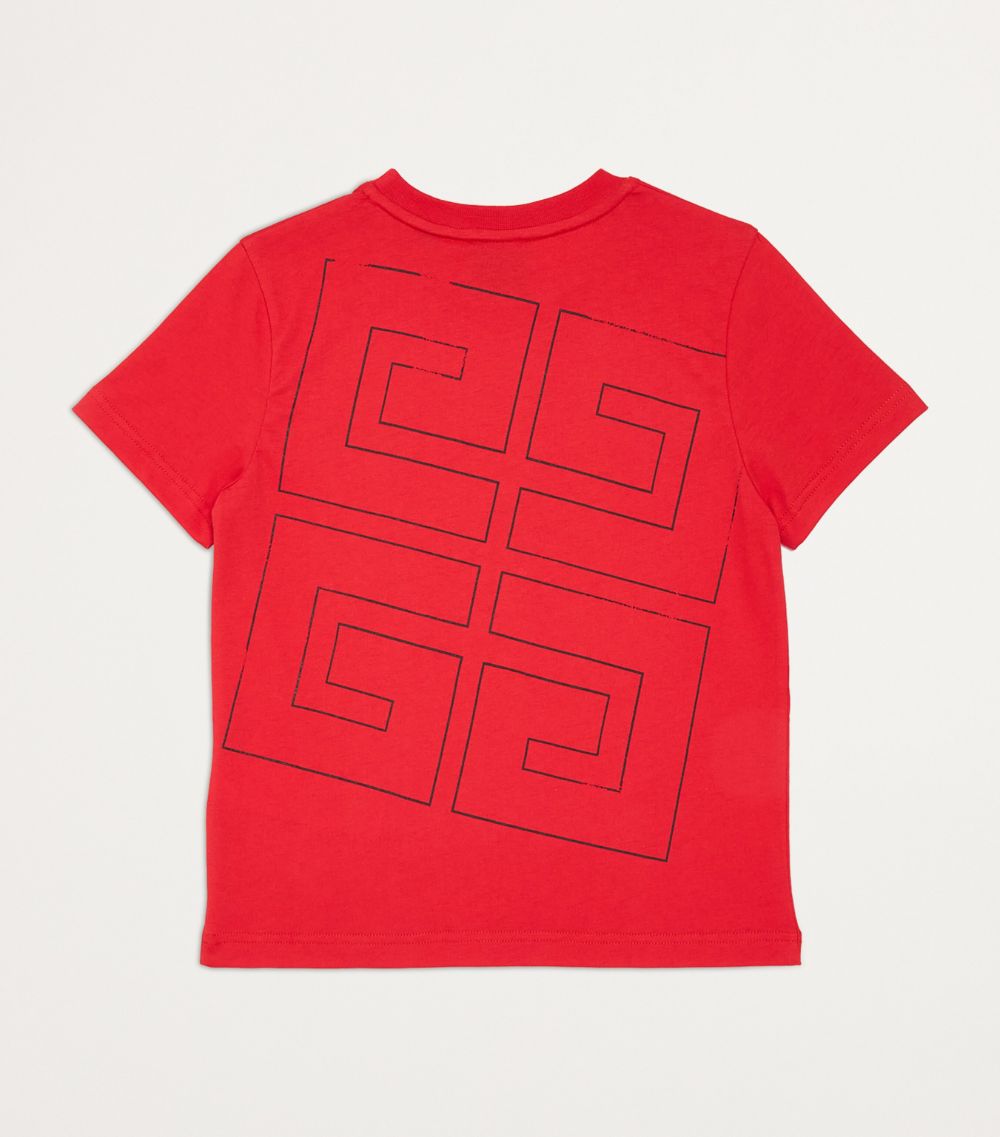 Givenchy Givenchy Kids Cotton Star Logo T-Shirt (4-12+ Years)