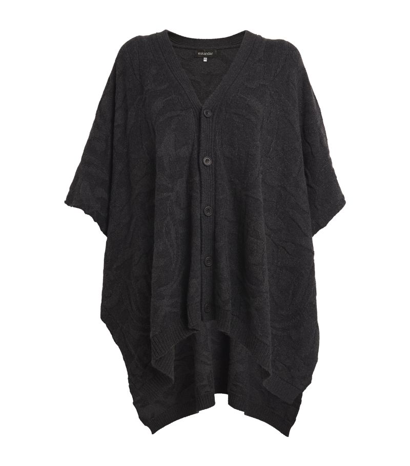 Eskandar Eskandar Cashmere Short-Sleeve Cardigan