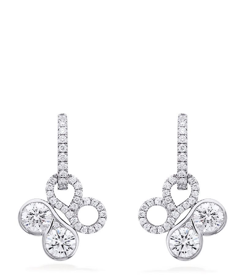 Boodles Boodles White Gold And Diamond Be Boodles Earrings