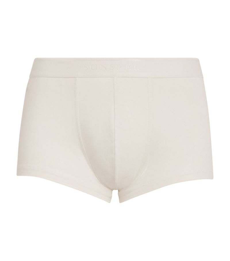 Sunspel Sunspel Stretch-Cotton Trunks (Pack Of 3)