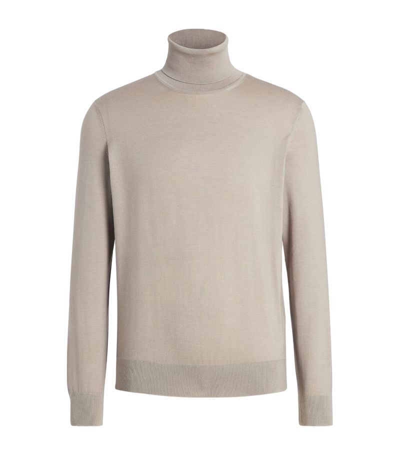 zegna Zegna Cashseta Rollneck Sweater