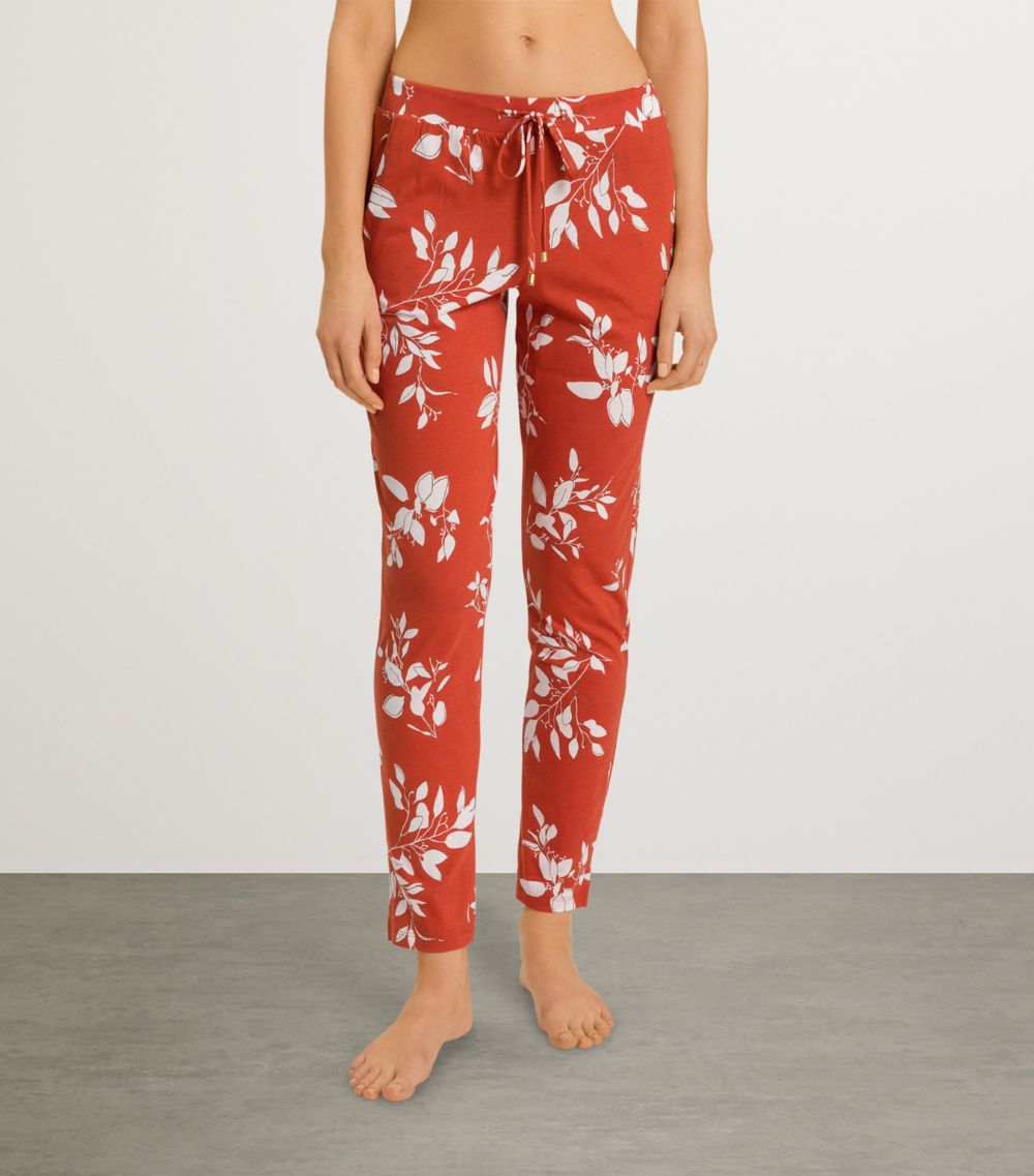 Hanro Hanro Cotton-Modal Printed Trousers