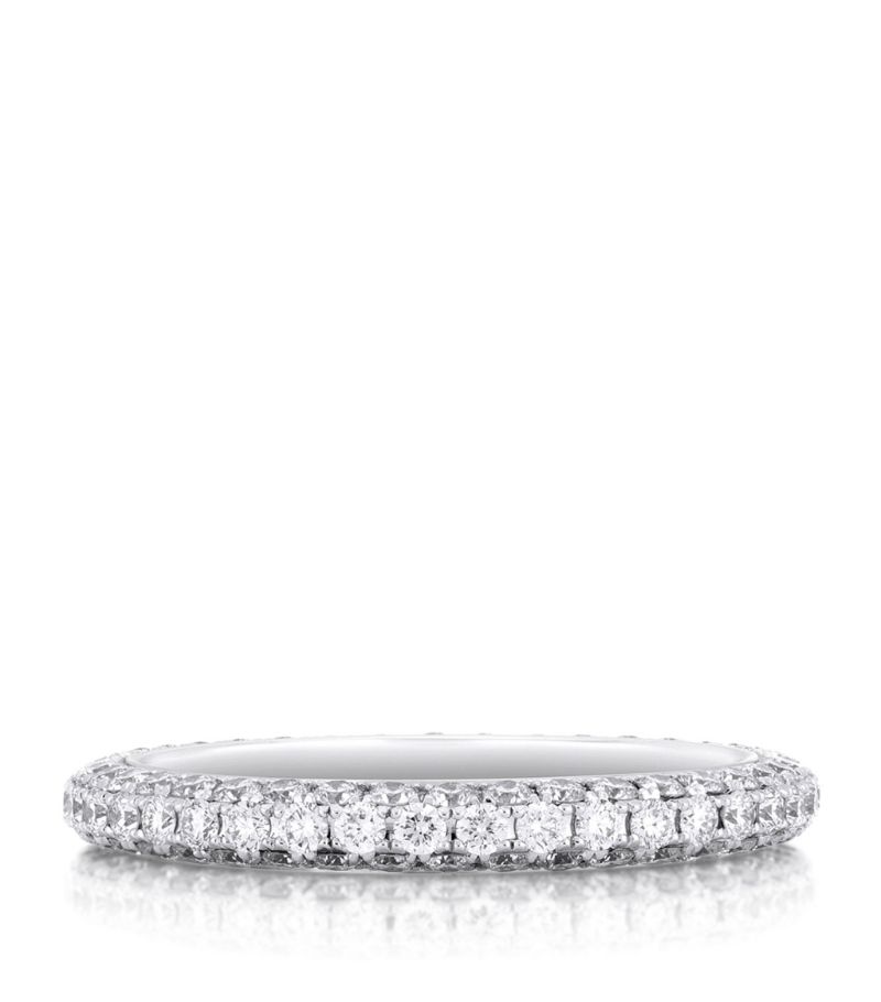 De Beers Jewellers De Beers Jewellers White Gold And Diamond Darling Eternity Band (2.3Mm)