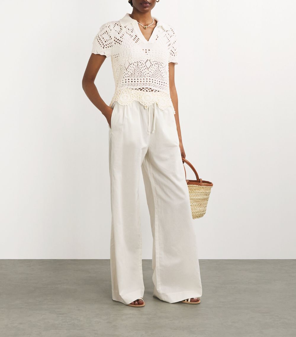 Polo Ralph Lauren Polo Ralph Lauren Cotton Eyelet Blouse