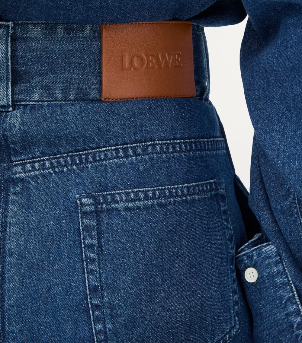 Loewe Loewe Wrap Wide-Leg Jeans