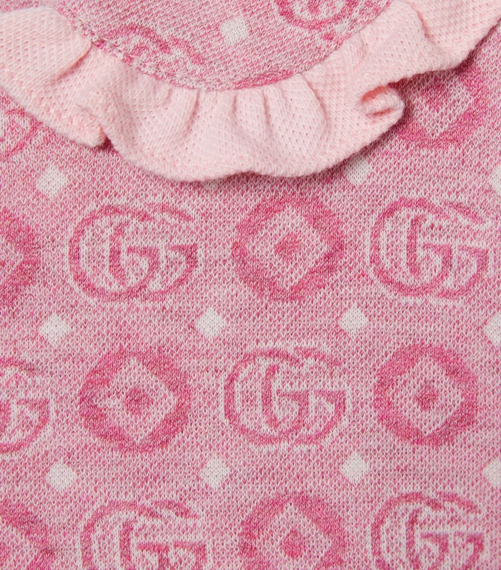 Gucci Gucci Kids Cotton Double G Dress (3-36 Months)