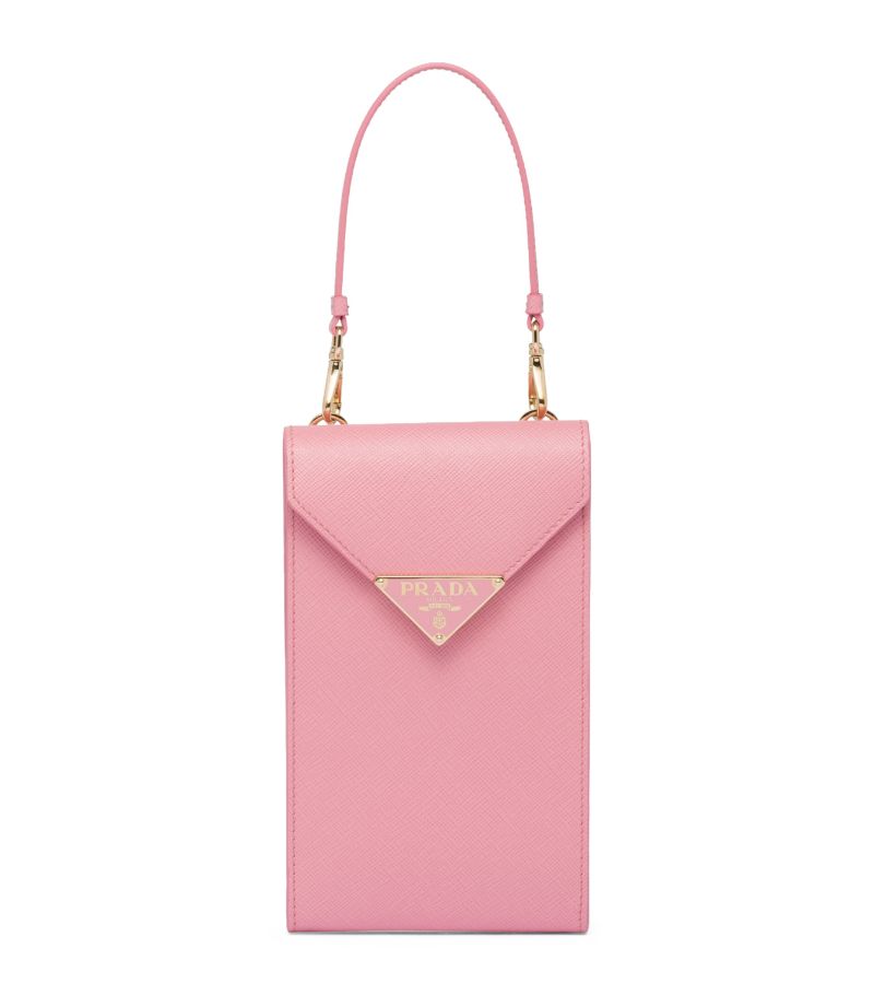 Prada Prada Mini Saffiano Leather Top-Handle Bag