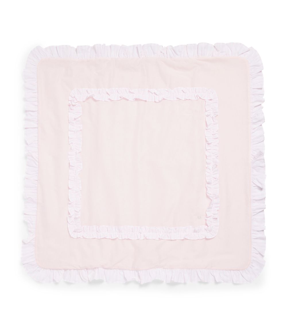 Patachou Patachou Ruffle All-In-One, Bonnet And Blanket Set (1-12 Months)