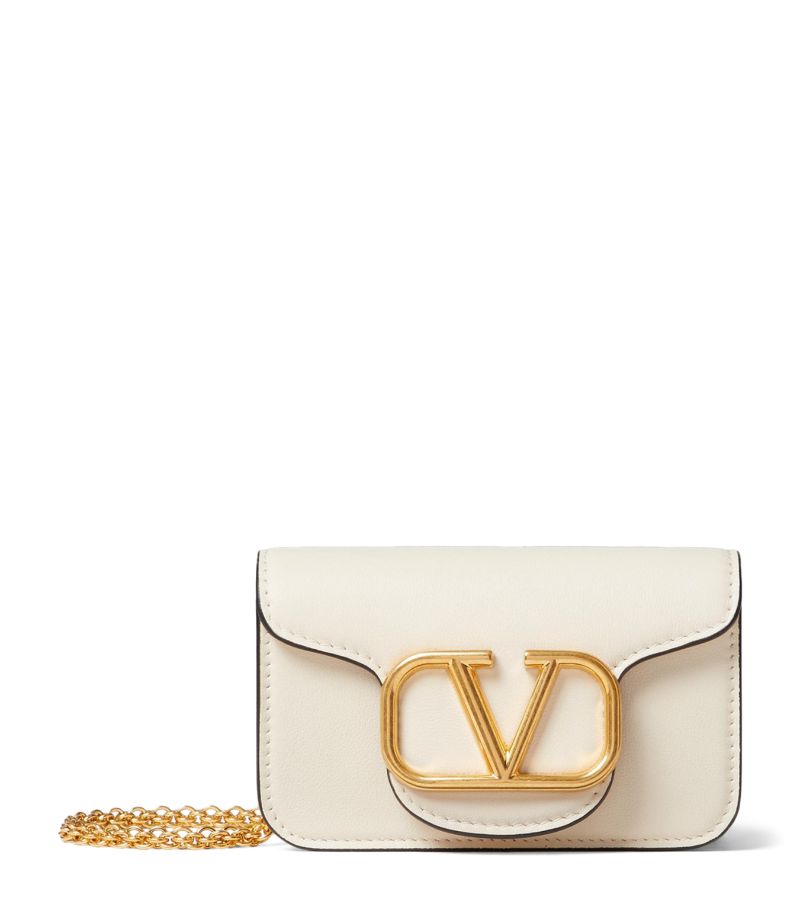 VALENTINO GARAVANI Valentino Garavani Mini Leather Locò Cross-Body Bag