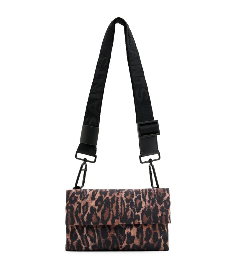 Allsaints Allsaints Leopard Ezra Cross-Body Bag