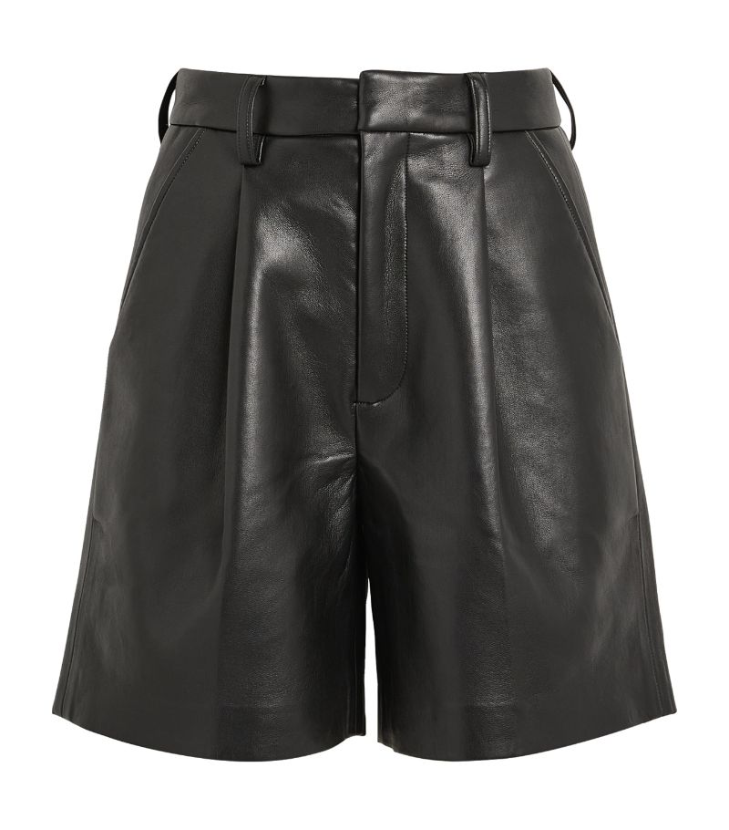 Anine Bing Anine Bing Leather-Blend Carmen Shorts
