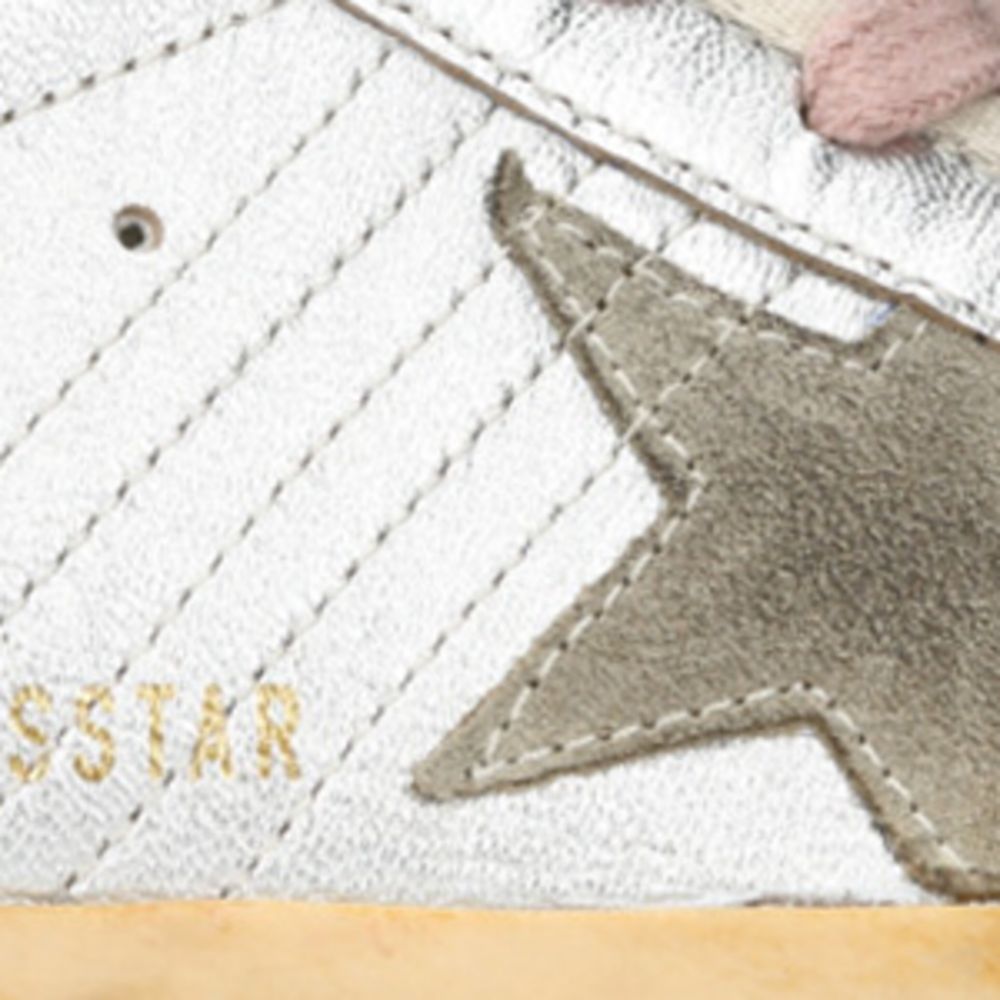 Golden Goose Golden Goose Metallic Super-Star Sabot Sneakers