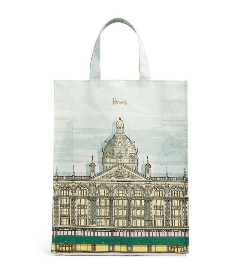 Harrods Harrods Medium Architectural Building Shopper Bag
